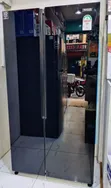 Von 429L Side-by-Side Refrigerator - No Frost, Black - 1
