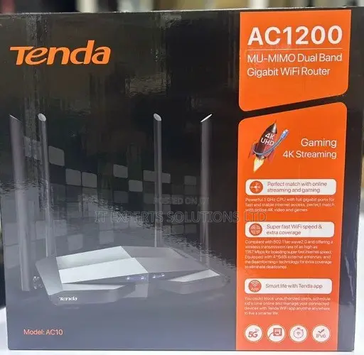 Tenda AC10 Gigabit WiFi Router - 1