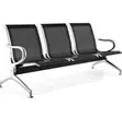 Metallic Steel 3-Seater Waiting Bench - 3
