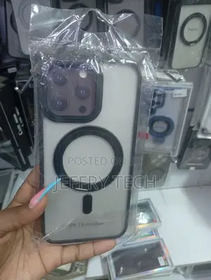Transparent MagSafe Case for iPhone 15 Pro Max