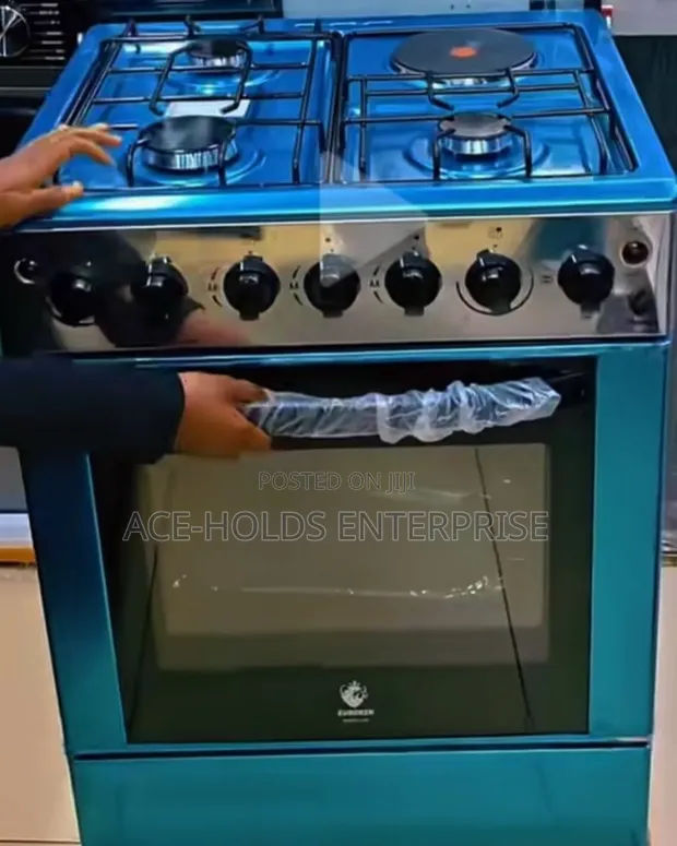 Euroken 60x65 Standing Cooker with Electric Oven - Model EURO65 - 1