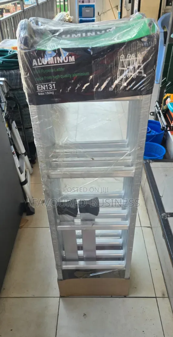 Multipurpose Aluminium Ladder - Brand New - 1
