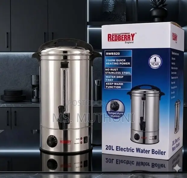 Redberry 20L Electric Water Boiler (RWB820) - 1