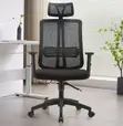 Ergonomic Adjustable Office Chair - Black - 3