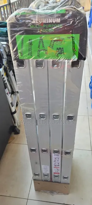 Heavy Duty Aluminum Multi-Purpose Ladder - Brand New
