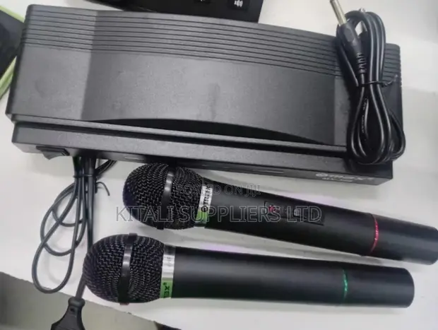 Omax MX-308 Dual Wireless Microphones - Brand New - 1