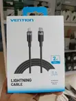 Vention 2M 3A Braided USB-C to Lightning Fast-Charging Cable - 2