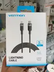 Vention 2M 3A Braided USB-C to Lightning Fast-Charging Cable - 3