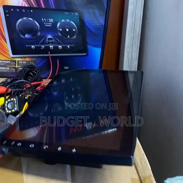 9-Inch Android Car Audio & Video Player with 4GB RAM, 64GB ROM - 1