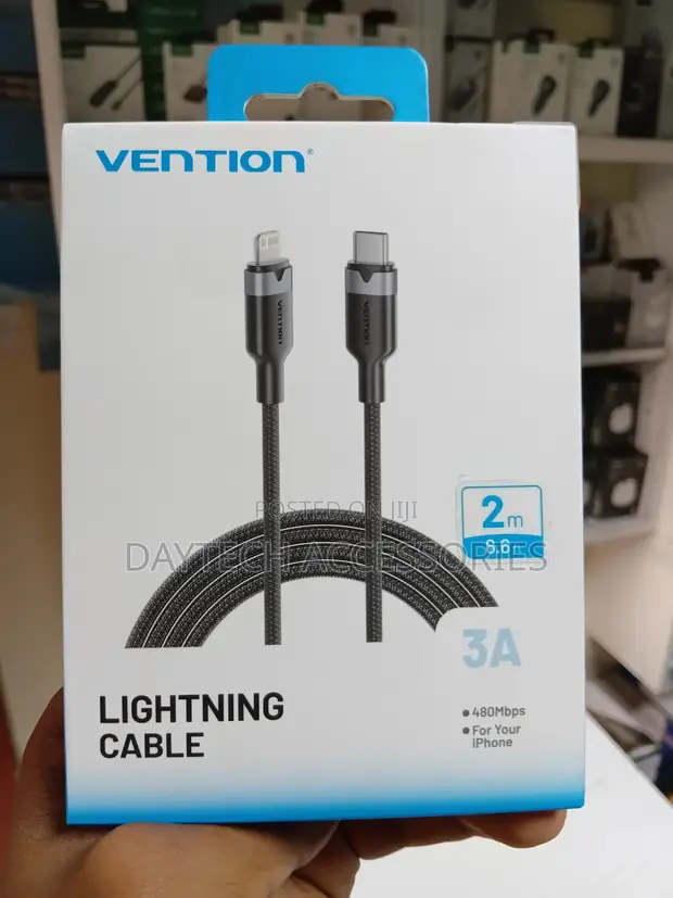 Vention USB-C to Lightning Fast-Charging Cable 2M - 1