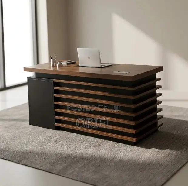 Brown Office Desk - 1