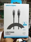 Vention USB-C to Lightning Cable 2M 3A Fast Charging - 1