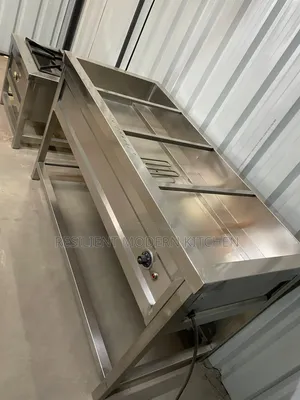 Stainless Steel 4-Insert Food Display Warmer