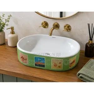 Viva 4001 Ceramic Basin Sink 50x30cm