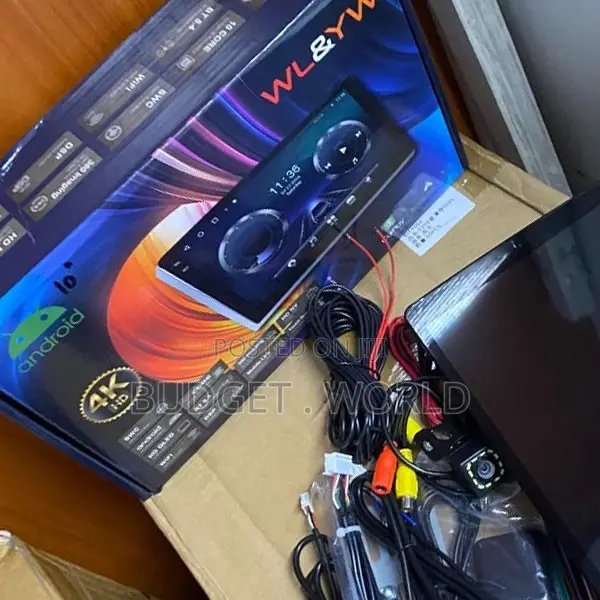 9-Inch Android Car Display with 4GB RAM, 64GB ROM & Camera - 1