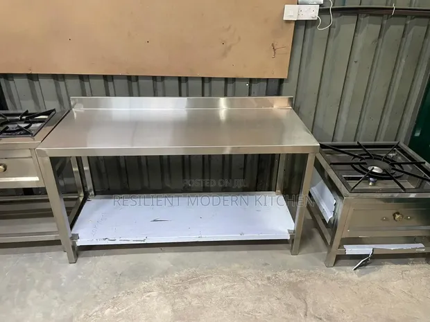 Stainless Steel Work Table with Undershelf 1500x560mm - 1