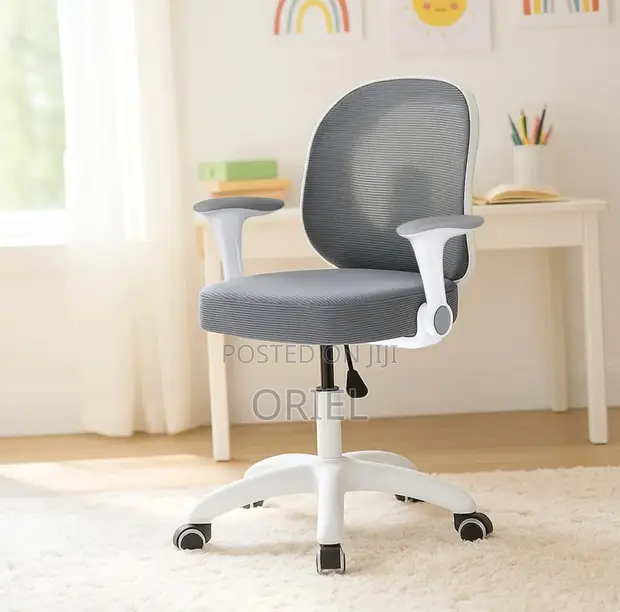 Adjustable Office Chair with Ergonomic Backrest - 1