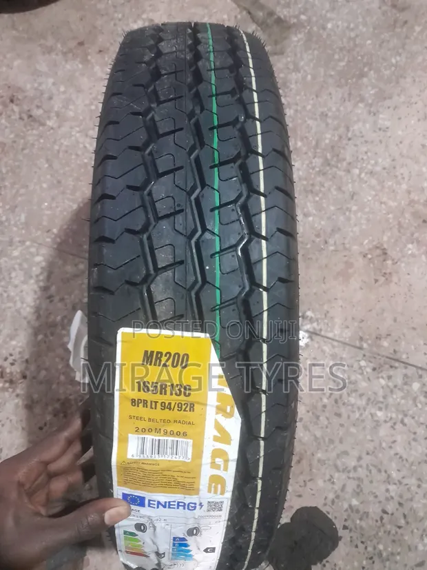 165R13C Mirage Tyres - Brand New - 1