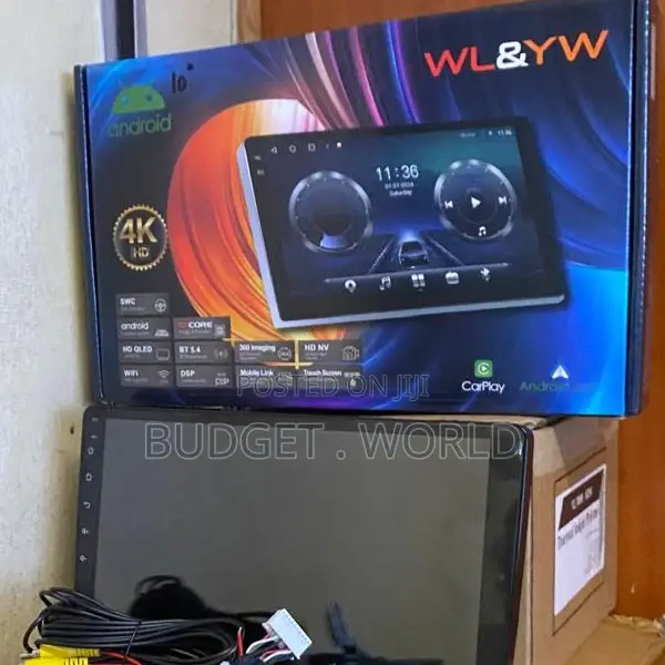 9-Inch Android Car Multimedia Radio with 4GB RAM, 64GB Storage & Rear Camera - 1