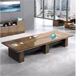 3.0M 10-16 Seater Office Boardroom Table - 4