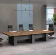 3.0M 10-16 Seater Office Boardroom Table - 5