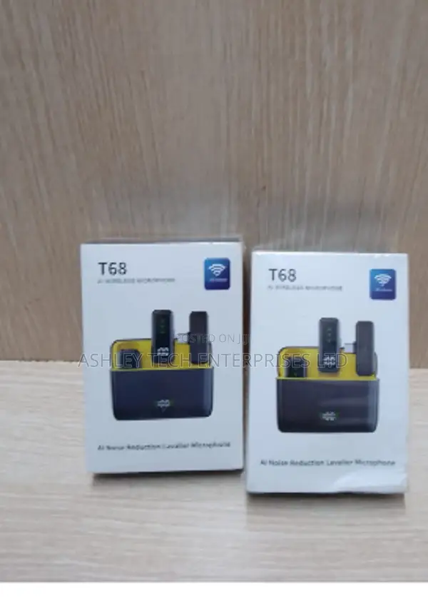 T68 Professional Wireless Lavalier Microphone - 1