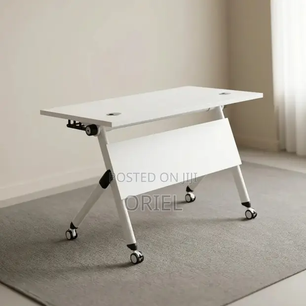 Foldable Training Table - White - 1