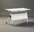 Foldable Training Table - White - 4