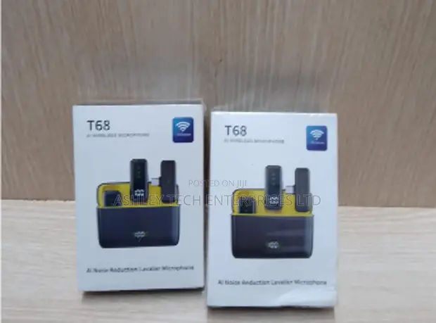 T68 Mini Wireless Microphone - Brand New - 1