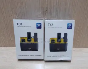 T68 Wireless Microphone - High Quality Audio