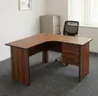 1400MM Study Table - Brown - 1
