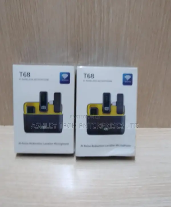 T68 Portable Wireless Microphone for Mobile Phones - 1
