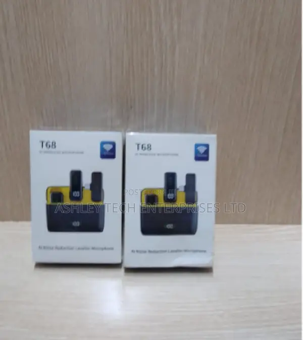 T68 Wireless Lapel Microphone - 1