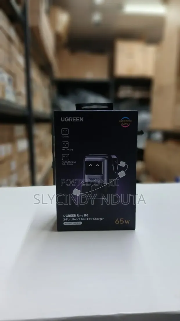 Ugreen Uno Robot GaN 65W Fast Charger - 1