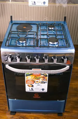 Eurochef 60x65 3+1 Gas Cooker with 80L Oven
