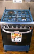 Eurochef 60x65 3+1 Gas Cooker with 80L Oven - 2