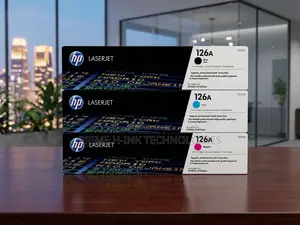 HP 126A Toner Cartridges (Black, Cyan, Magenta, Yellow)