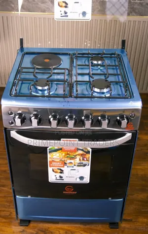 Eurochef 60x65 3+1 Standing Cooker