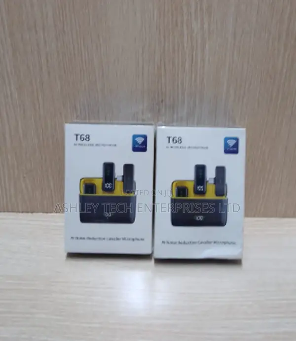 T68 Professional Wireless Audio Microphone - 1