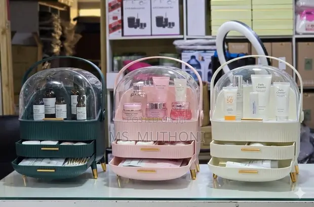 Functional Waterproof & Dustproof Skincare Organizer - 1