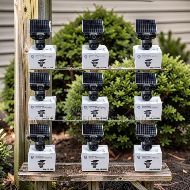 20MP 4K Ultra HD 4G PTZ Triple Lens Solar Camera - 1