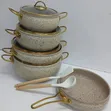 9pcs Granite Coating Kitchen Cookware Set - 1