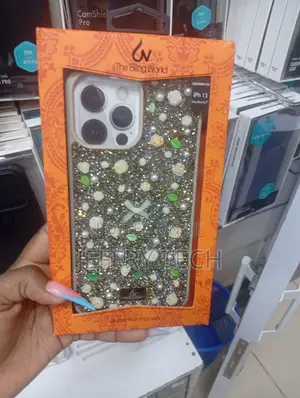 The Bling World 3D Rhinestone Floral Case for iPhone 13 Pro Max