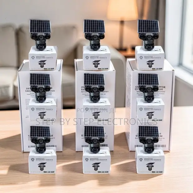 20MP 4K Ultra HD 4G PTZ Triple Lens Solar Camera - 1