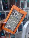 The Bling World Floral Rhinestone Case for iPhone 13 Pro Max - 2