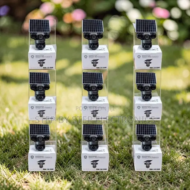 20MP 4K Ultra HD 4G PTZ Solar Security Camera - 1