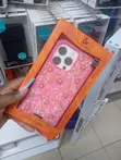 The Bling World 3D Sparkle Crystal Rhinestone Floral Case for iPhone 16 Pro Max - 2