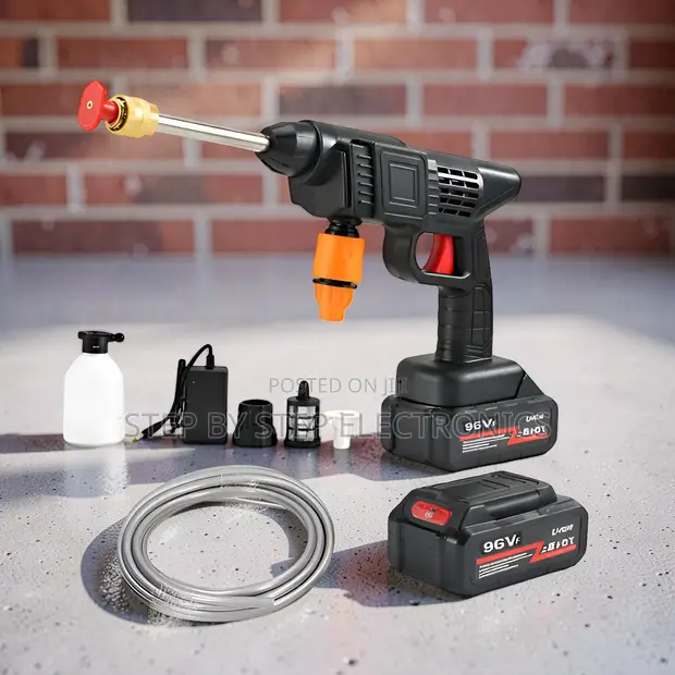 Cordless Portable High Pressure Car Washer Gun - 1