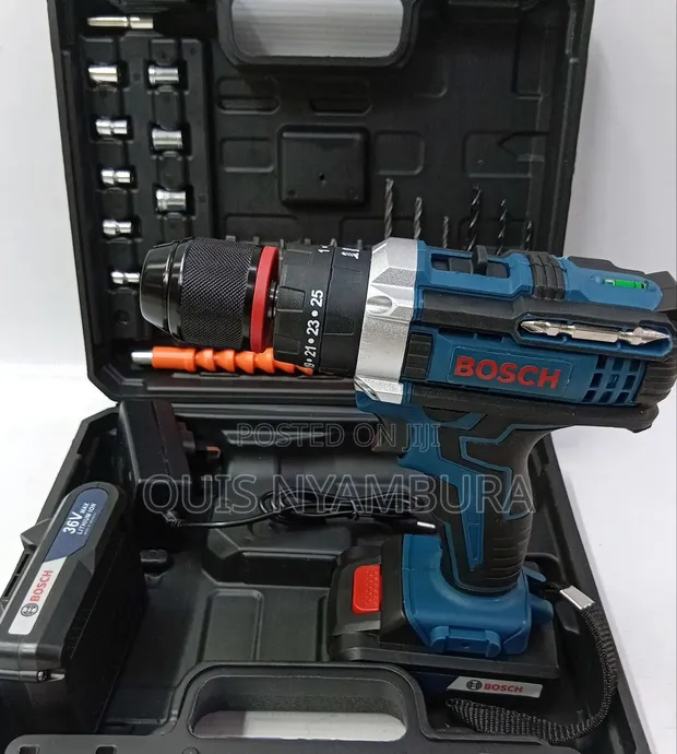 Bosch 36V Cordless Drill with Metal Chuck - 1