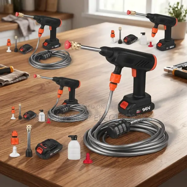 Price Drop: Cordless Portable High Pressure Car Washer Gun - 1